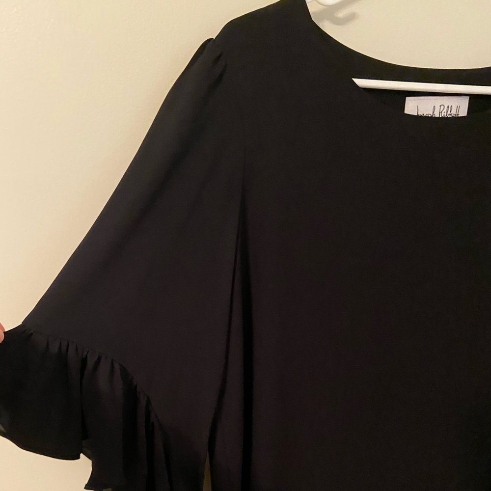 Joseph Ribkoff Women’s Black 3-Quarter-Length Blouse